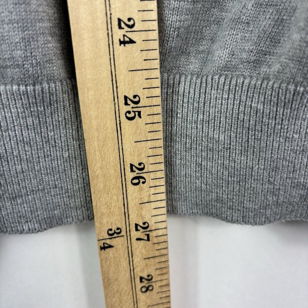 Greg Norman Mens Sweater Vest M Gray blue Golf Argyle Spring Preppy Academia - Picture 7 of 9